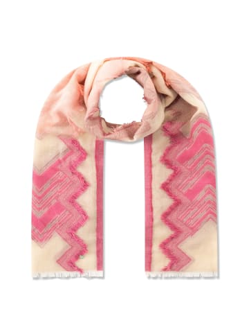 Codello Jacquard-Schal in weiß