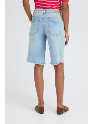 ICHI Jeansshorts IHTWIGGY Loose fit in Light blue