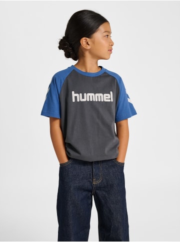 Hummel T-Shirt Hmljr Logo Lebensstil Mädchen in EBONY
