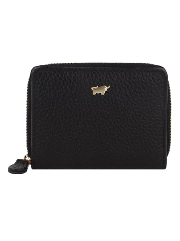 Braun Büffel Asti Geldbörse Leder 10 cm in schwarz