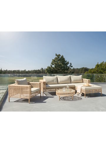 Beliani 3-tlg Lounge Set CALASETTA in Beige