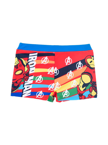 Avengers Badehose Ironman Shorts Schwimmen in Blau