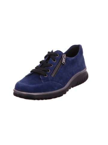 Semler Komfort Schnürschuh in blau