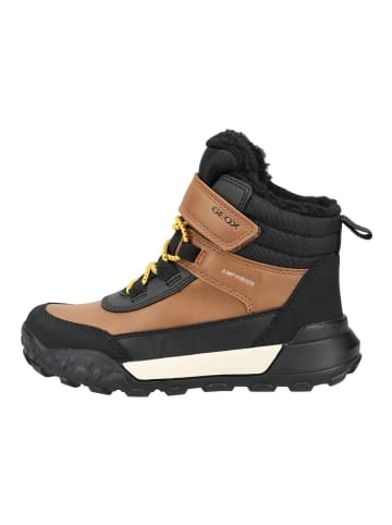 Geox Stiefelette TREKKYUP B ABX Braun/Schwarz