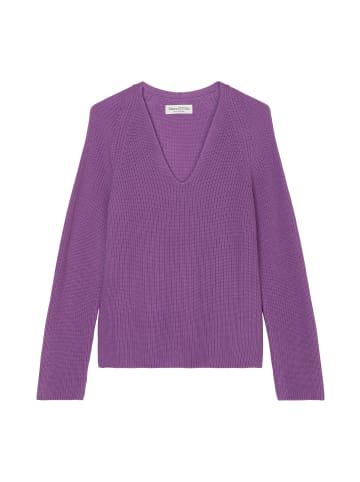 Marc O'Polo V-Neck-Strickpullover relaxed in bright lilac