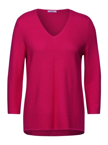 Cecil V-Ausschnitt-Pullover in Pink Sorbet