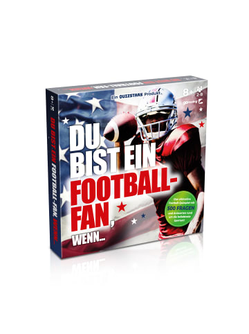 Gomazing Quizspiel - Du bist ein Football-Fan, wenn in mehrfarbig
