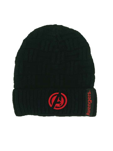 Avengers Beanie Mütze in Schwarz