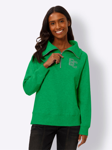 Heine Sweatshirt in grasgrün