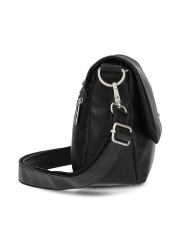 Zwei Mademoiselle.M Messenger 33 cm Laptopfach in noir