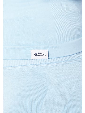 SMILODOX Crop Top Malena in Hellblau
