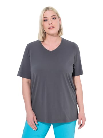 Ulla Popken Shirt in graphitgrau