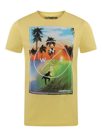 riverso  T-Shirt RIVLukas in Gelb