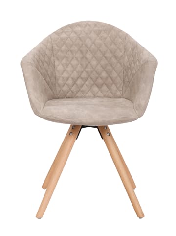 Kayoom Stuhl Chadwick 110 2er-Set in weiß - creme