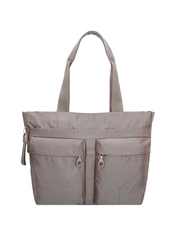 Mandarina Duck Shopper Tasche 35 cm Laptopfach in taupe