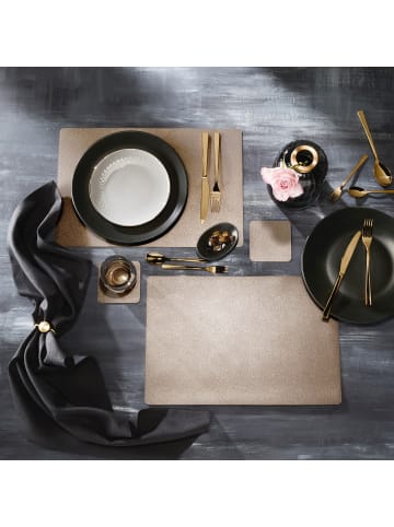 Erwin Müller Tischset 2er-Pack Lagoa in gold