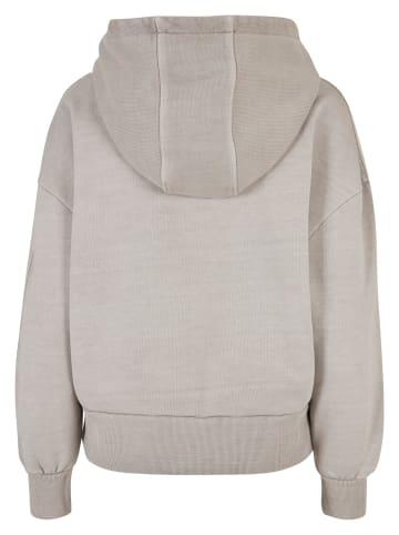 Urban Classics Urban Classics Damen Ladies Heavy Terry Garment Dye Hoody in warmgrey