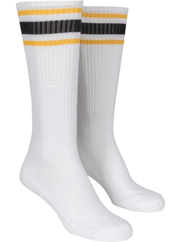 Urban Classics Socken in wht/chromeyellow/blk