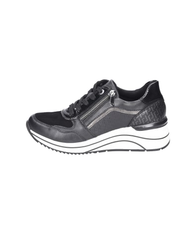 remonte Schnürschuhe in schwarz