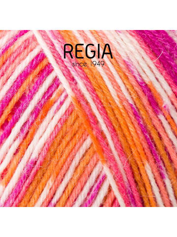 Regia Handstrickgarne 4-fädig Color, 100g in Papagei