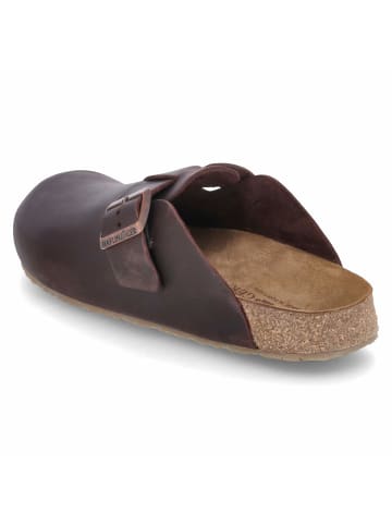 HAFLINGER Clogs in dunkelbraun