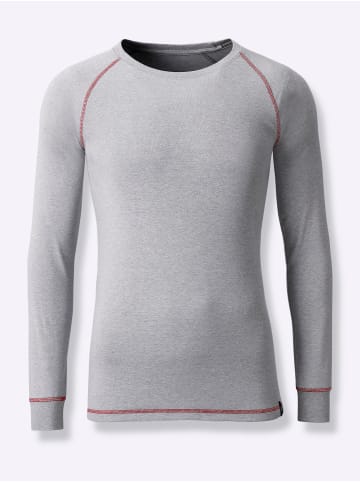 WITT WEIDEN Shirt in anthrazit-meliert