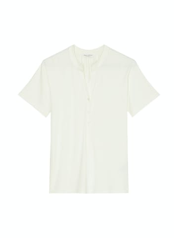 Marc O'Polo Jerseybluse relaxed in Weiß