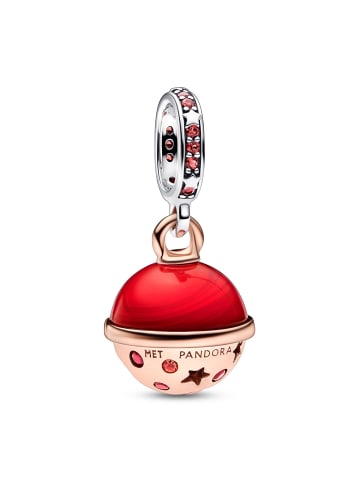 Pandora Charm-Anhänger Planet Mars Silber