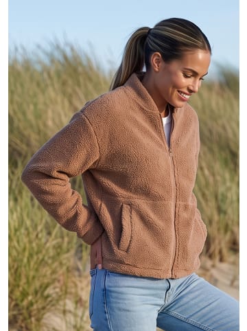 ELBSAND Fleecejacke in nougat