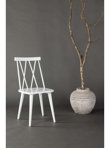 ebuy24 Esszimmerstuhl Mariette weiß 2er Set