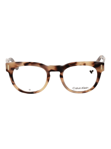 Calvin Klein Unisex Optische Fassungen Panto Havanna