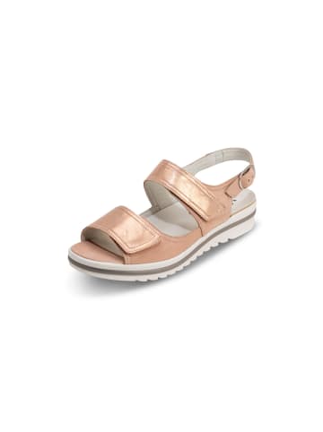 VITAFORM Echt Leder Sandalen in apricot