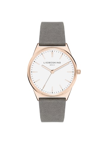 LIEBESKIND BERLIN Armbanduhr Vintage Classic in dunkelgrau
