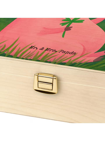 Mr. & Mrs. Panda Teeaufbewahrung Schwein Glück Design ohne Spruch in Weiß