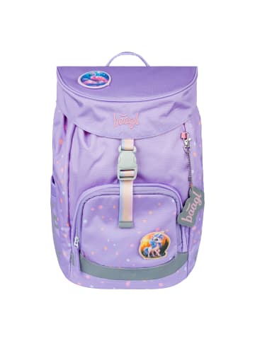 BAAGL 5-tlg. Set: Schulrucksack Airy in Rosa Lieblingstiere