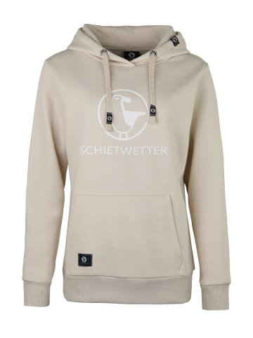 SCHIETWETTER Kapuzenpullover "Schietwetter", Hoodie in beige