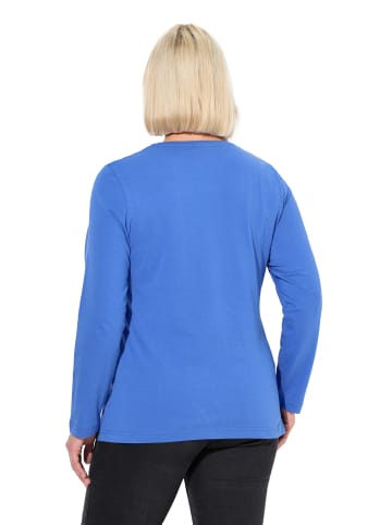 Ulla Popken Shirt in pfauenblau