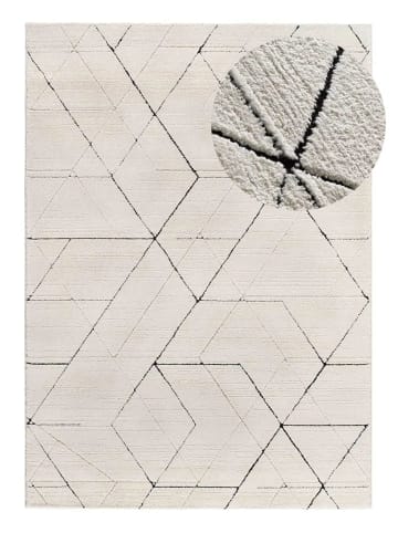 Atticgo Kurzflor-Teppich TURIN in weiß