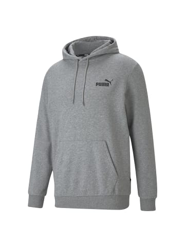 Puma Kapuzenpullover „Ess Small Logo Hoodie“ Grau