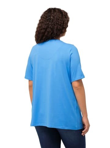 Ulla Popken Shirt in himmelblau