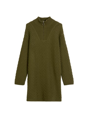 Marc O'Polo DENIM Zip-Strickkleid relaxed in Burnished Logs