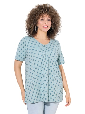 Ulla Popken Shirt in helles moosgrün