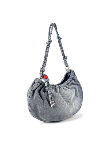 Desigual Half Schultertasche 40 cm in blue