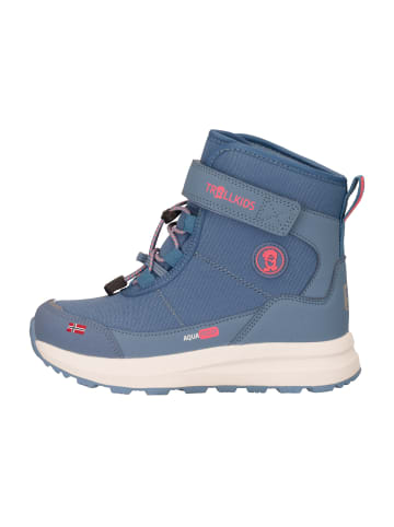 Trollkids ABS Winterstiefel Helgeland in blue shadow