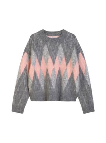 Marc O'Polo DENIM Strickpullover relaxed in Medium Grey