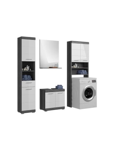 ebuy24 Badmöbelset Scout Weiß 190 x 34 cm