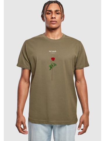 Mister Tee Mister Tee Herren Lost Youth Rose Tee in olive