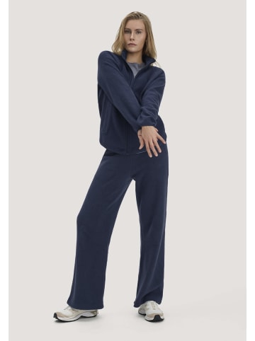 Hessnatur Fleece Jacke in mitternachtsblau