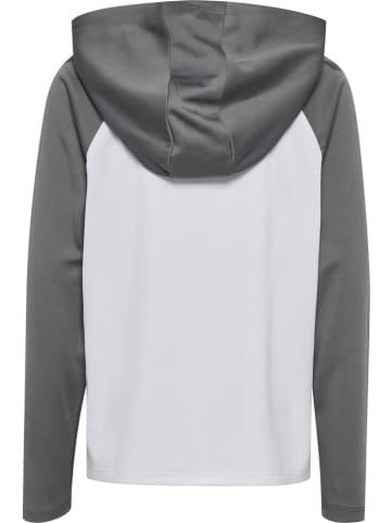 Hummel Kinder Hoodie "Lead 2.0 Zip Hoodie" in Weiß