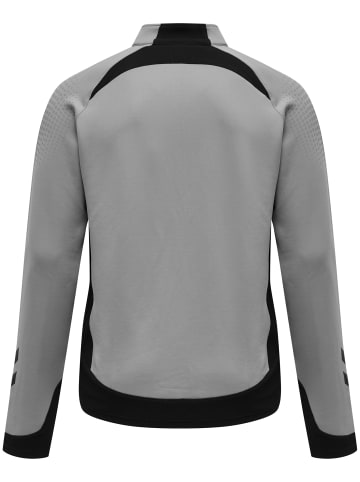 Hummel Sweatshirt Mit Kurzem Reißverschluss Hmllead Half Zip in GREY MELANGE